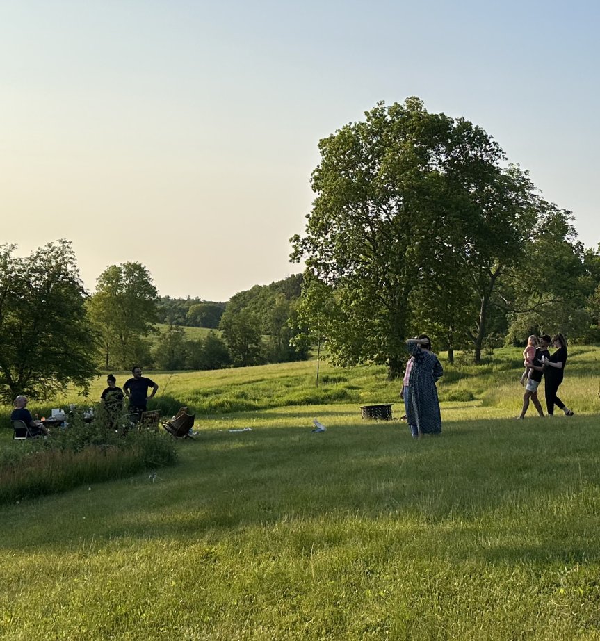 People gathering at PLaCE